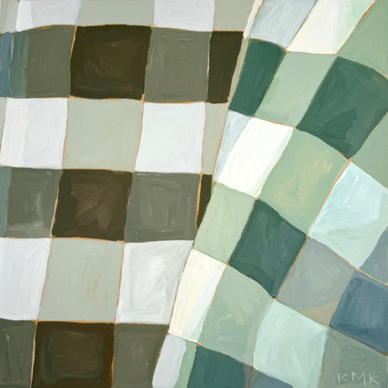 Gingham No. 4 - 30x30