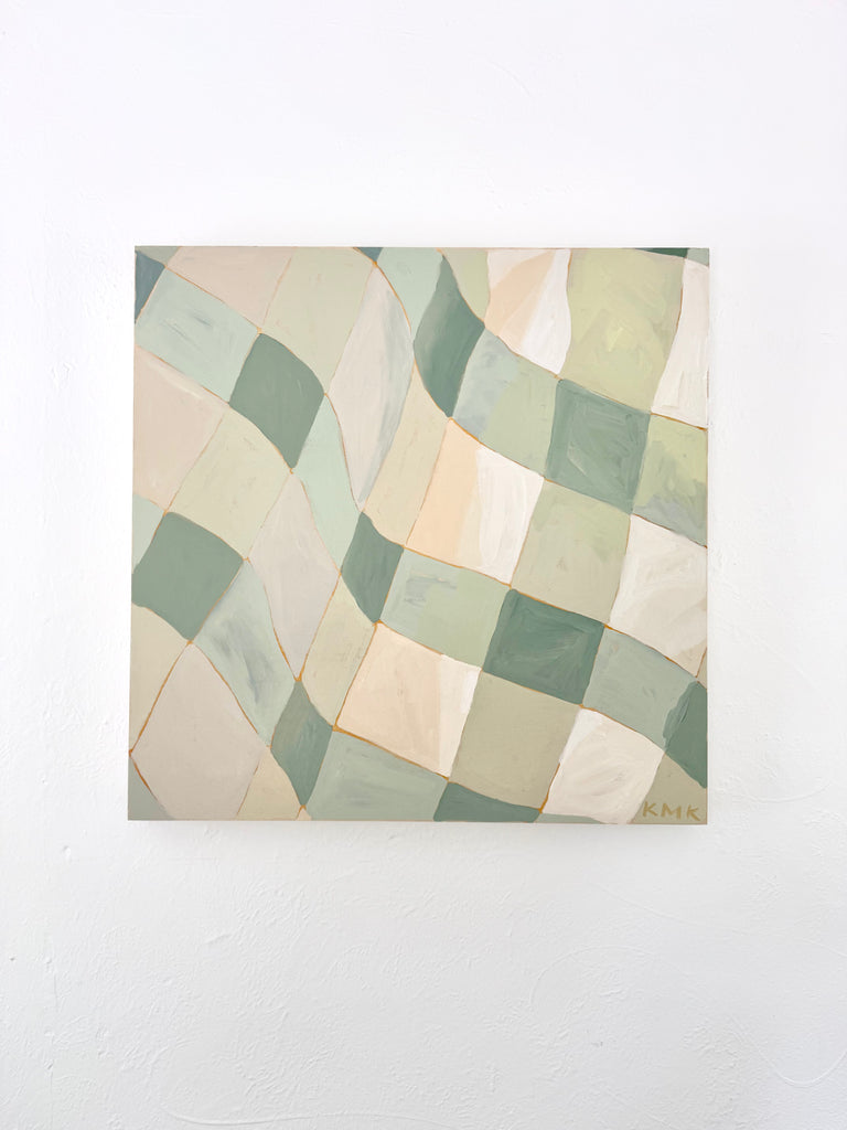 Gingham No. 2 - 30x30