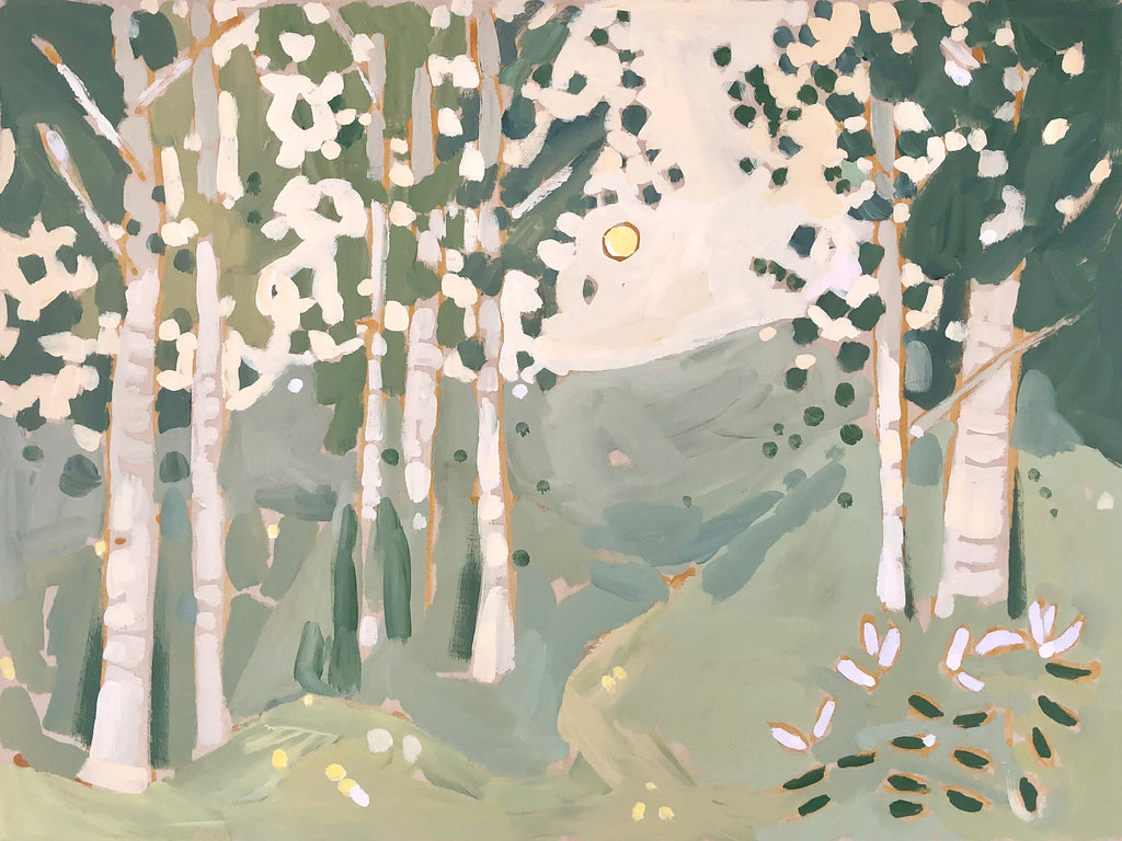 Birch Trees No. 3 - 18x24