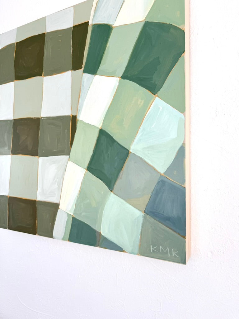 Gingham No. 4 - 30x30