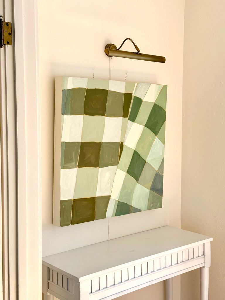 Gingham No. 4 - 30x30