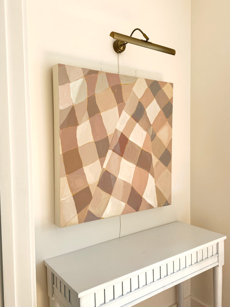 Gingham No. 3 - 30x30