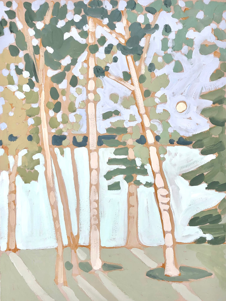 Birch Trees No. 6 - 18x24