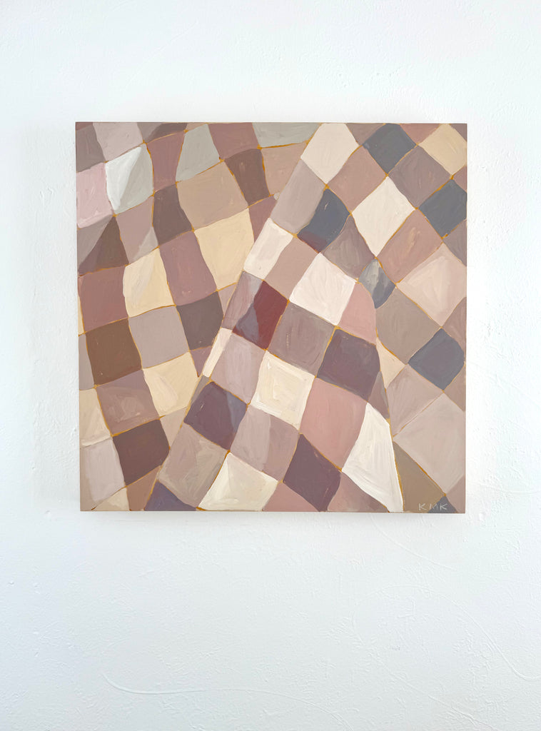 Gingham No. 3 - 30x30