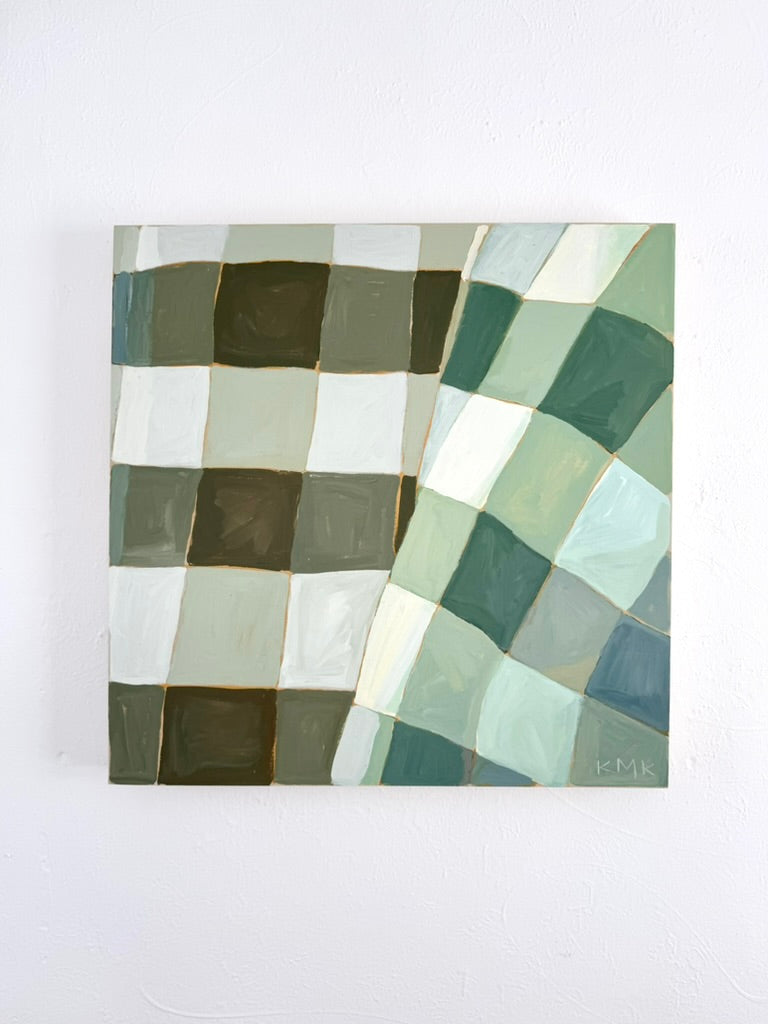 Gingham No. 4 - 30x30