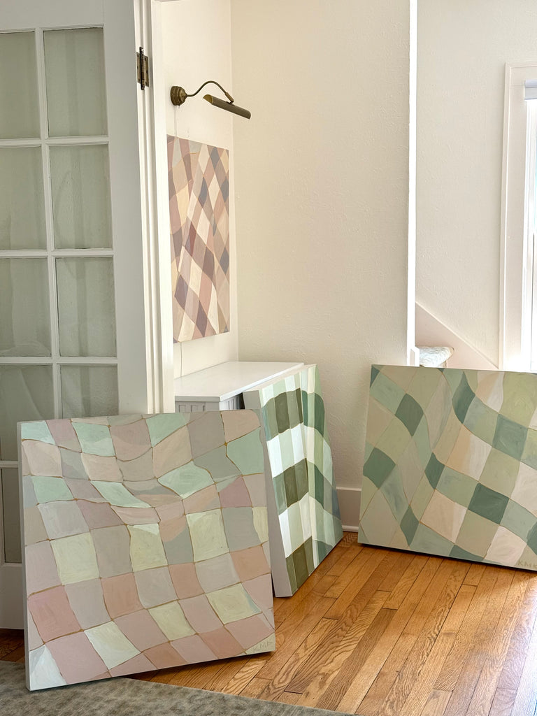 Gingham No. 2 - 30x30