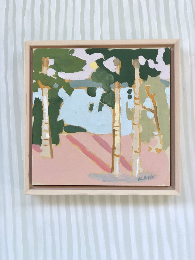 Moonrise Birch No. 4