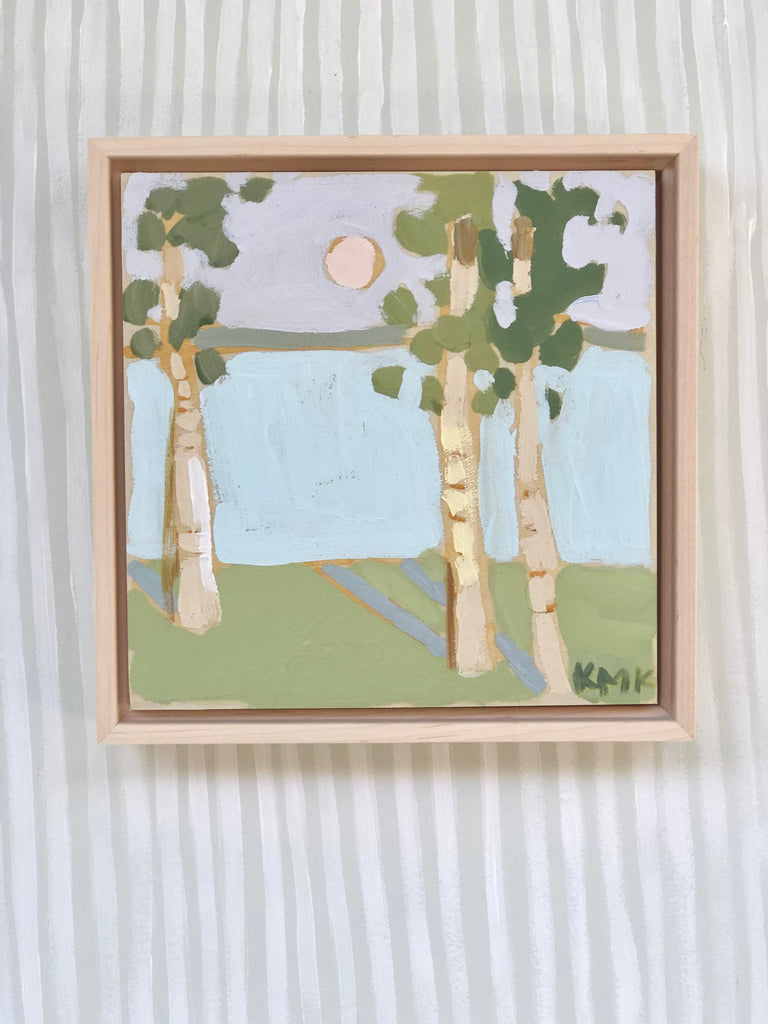 Moonrise Birch No. 6