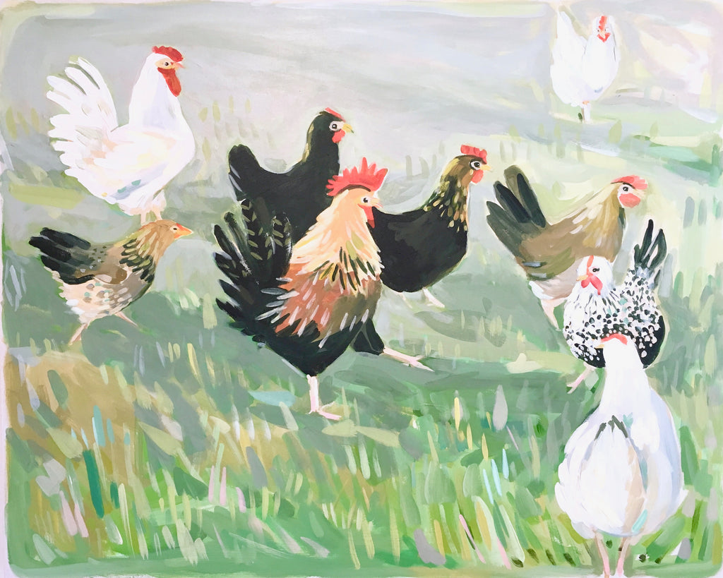 Birds and Beasts No. 8 - 24x30