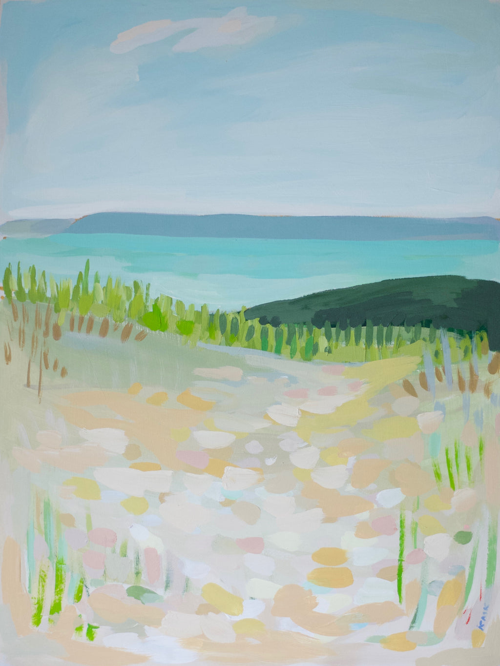 Leelanau Landscape No  3 - 16x20