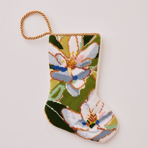 Marie Sweet Embroidered Needlepoint Stocking – Pyar&Co.